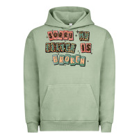 Pigment Oil Green sorry my filter is broken Urban Hoodie - MaliasSmallBusiness