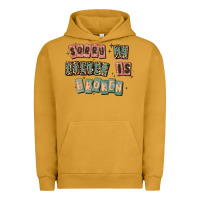 Pigment Peanut Butter sorry my filter is broken Urban Hoodie - MaliasSmallBusiness