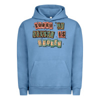 Pigment Pebble Blue sorry my filter is broken Urban Hoodie - MaliasSmallBusiness