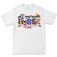 White all american nurse Premium Tee - Artiststas