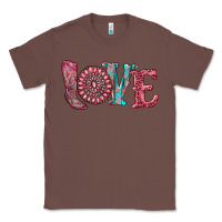 Chestnut valentine's day love with boots and gemstone Classic Tee - RanaPortraitStore