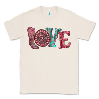 Natural valentine's day love with boots and gemstone Classic Tee - RanaPortraitStore