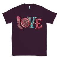 Plum valentine's day love with boots and gemstone Classic Tee - RanaPortraitStore