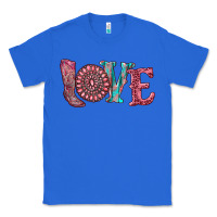 True Royal valentine's day love with boots and gemstone Classic Tee - RanaPortraitStore