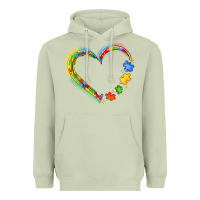 Matcha autism heart Heavyweight Hoodie - JahusDesignShop