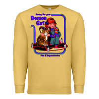 Antique Gold Caring For Your Demon Cat Tshirt Premium Sweatshirt - Bettercallsaul