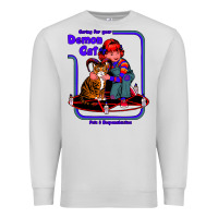Dove Grey Caring For Your Demon Cat Tshirt Premium Sweatshirt - Bettercallsaul