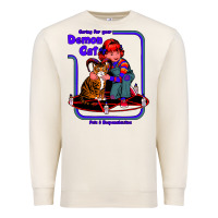 Sandshell Caring For Your Demon Cat Tshirt Premium Sweatshirt - Bettercallsaul