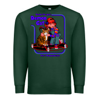 Sports Green Caring For Your Demon Cat Tshirt Premium Sweatshirt - Bettercallsaul