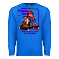 True Royal Caring For Your Demon Cat Tshirt Premium Sweatshirt - Bettercallsaul