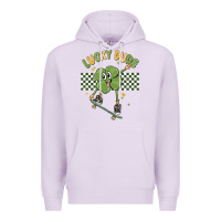 Lilac lucky dude Premium Hoodie - MaliasSmallBusiness
