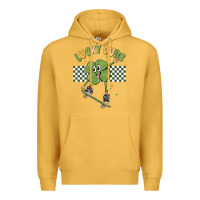 Mustard lucky dude Premium Hoodie - MaliasSmallBusiness