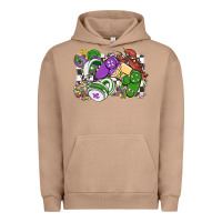Pigment Burro gamer mardi gras game controller Urban Hoodie - MaliasSmallBusiness