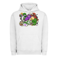 Pigment Lunar Rock gamer mardi gras game controller Urban Hoodie - MaliasSmallBusiness