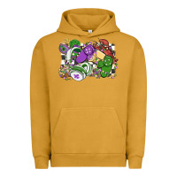 Pigment Peanut Butter gamer mardi gras game controller Urban Hoodie - MaliasSmallBusiness