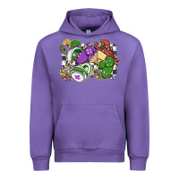 Tulip gamer mardi gras game controller Urban Hoodie - MaliasSmallBusiness