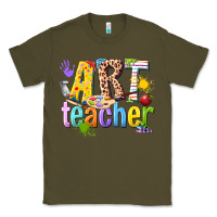 Army Green art teacher Classic Tee - texasbilliewilder