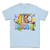 Dusty Blue art teacher Classic Tee - texasbilliewilder