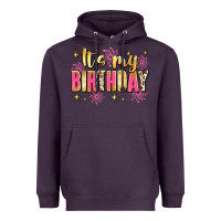 Plum it's my birthday Heavyweight Hoodie - JahusDesignShop