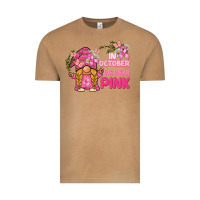 Vintage Camel in october we wear pink gnome Vintage Tee - BarkalooDesign