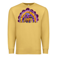 Antique Gold witchy gnome rainbow Premium Sweatshirt - BundleAndBundleShop