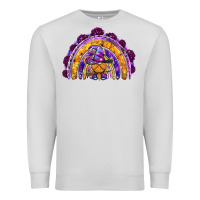 Dove Grey witchy gnome rainbow Premium Sweatshirt - BundleAndBundleShop
