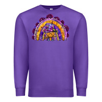 Purple witchy gnome rainbow Premium Sweatshirt - BundleAndBundleShop