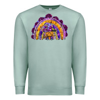 Seafoam witchy gnome rainbow Premium Sweatshirt - BundleAndBundleShop