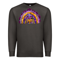 Smoke witchy gnome rainbow Premium Sweatshirt - BundleAndBundleShop