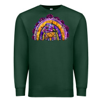 Sports Green witchy gnome rainbow Premium Sweatshirt - BundleAndBundleShop