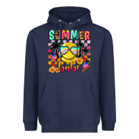 Navy summer babe Heavyweight Hoodie - JahusDesignShop