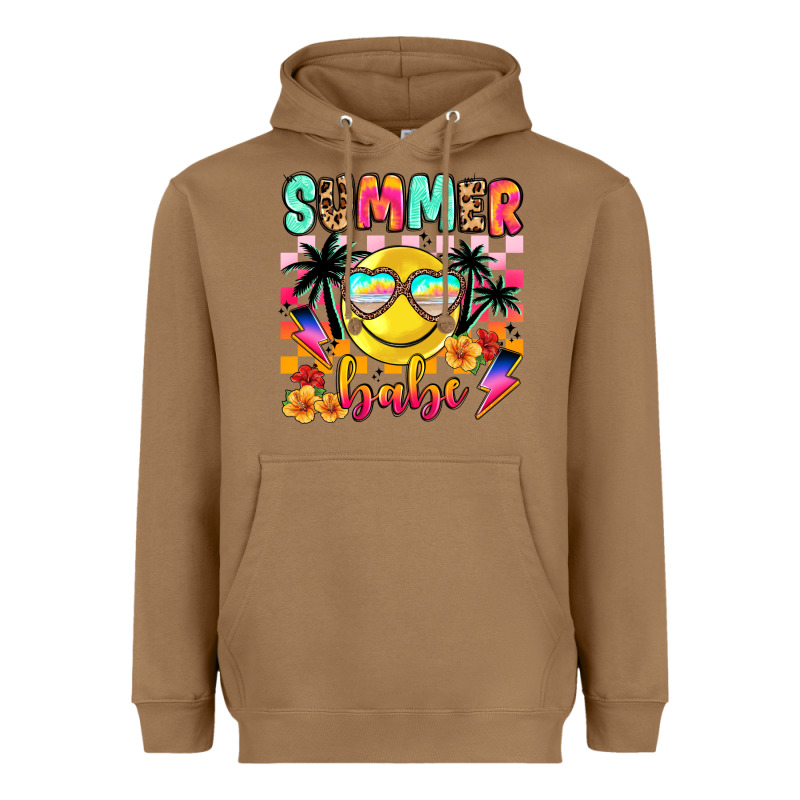 Summer Babe Heavyweight Hoodie by JahusDesignShop | Teevron