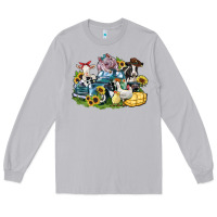 Moon Dust farm animals truck Long Sleeve Tee - Zillion Design Studio