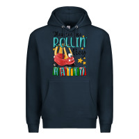 Navy they see me rollin' they hatin' Premium Hoodie - MaliasSmallBusiness