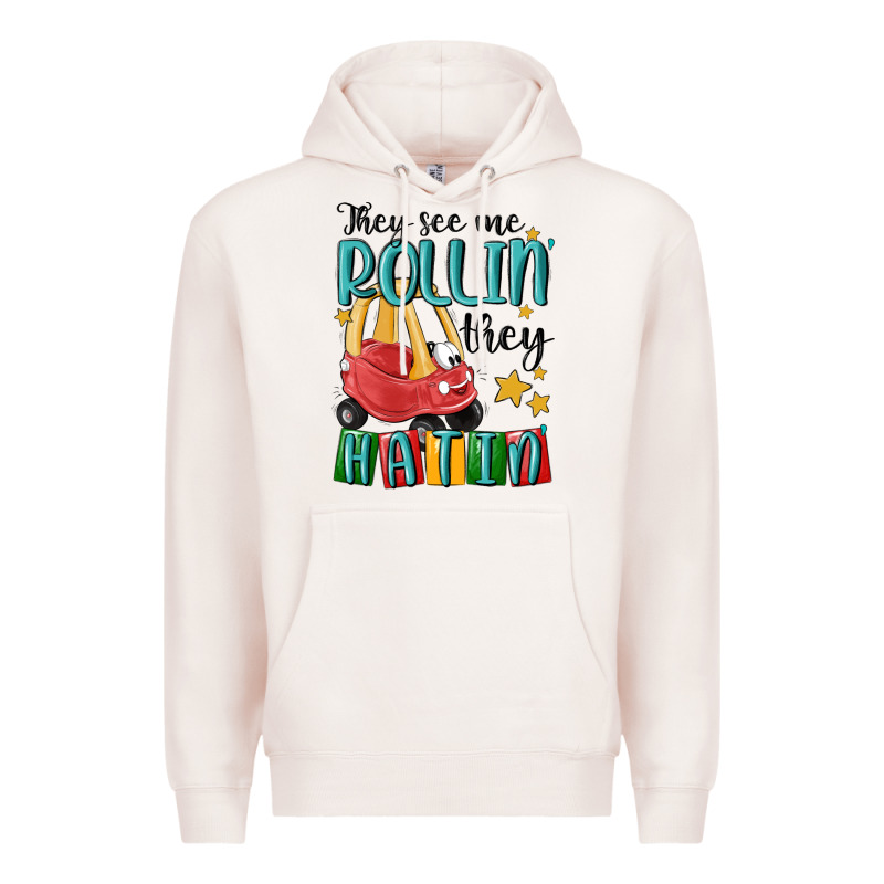 They See Me Rollin' They Hatin' Premium Hoodie by MaliasSmallBusiness | Teevron