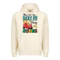 Tofu they see me rollin' they hatin' Premium Hoodie - MaliasSmallBusiness