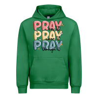 Emerald pray on it pray over it pray through it Urban Hoodie - MaliasSmallBusiness
