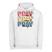 Pigment Lunar Rock pray on it pray over it pray through it Urban Hoodie - MaliasSmallBusiness