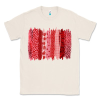 Natural valentine's day brushstroke Classic Tee - RanaPortraitStore