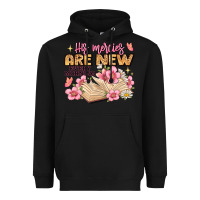 Black his mercies are new every morning lamentations 3 2 Heavyweight Hoodie - JahusDesignShop