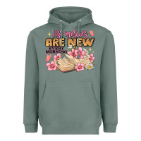 Sage his mercies are new every morning lamentations 3 2 Heavyweight Hoodie - JahusDesignShop