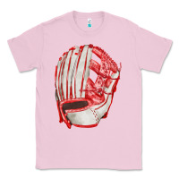 Bubblegum Pink Catchers Mitt Fa Element Classic Tee - FaDigitalArtStudio