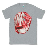 Heather Grey Catchers Mitt Fa Element Classic Tee - FaDigitalArtStudio