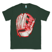 Sports Green Catchers Mitt Fa Element Classic Tee - FaDigitalArtStudio