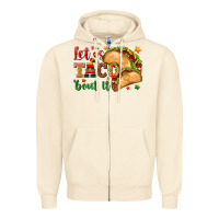 Sandshell Let's Taco 'Bout It Zipper Hoodie - texasbilliewilder