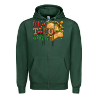 Sports Green Let's Taco 'Bout It Zipper Hoodie - texasbilliewilder