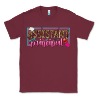 Burgundy assistant principal Classic Tee - texasbilliewilder