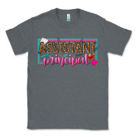 Charcoal Heather assistant principal Classic Tee - texasbilliewilder