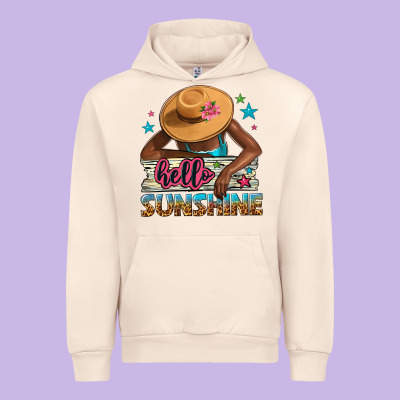 Hello Sunshine Urban Hoodie Designed By Nancycooperartshop