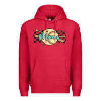 Cardinal softball mama Premium Hoodie - MaliasSmallBusiness